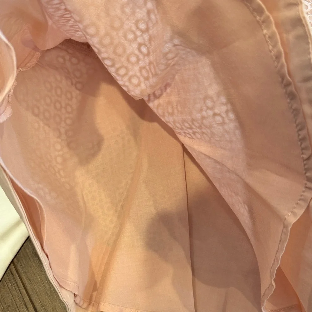 Catherine Maladrino Pink and Cream Kids Dress Set Size 2T NWT C8-005